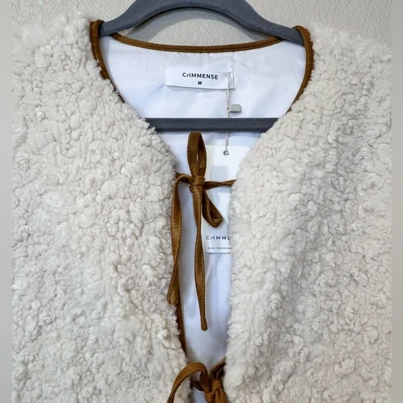 Commense Sherpa Teddy Vest – New With Tags - Picture 3 of 14